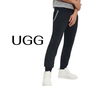 UGG Mens Unisex all gender Size Large Tasman Joggers tar washed black